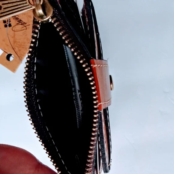 NWT PATRICIA NASH CASSIS ID CARDHOLDER MINI WALLET - Picture 9 of 12